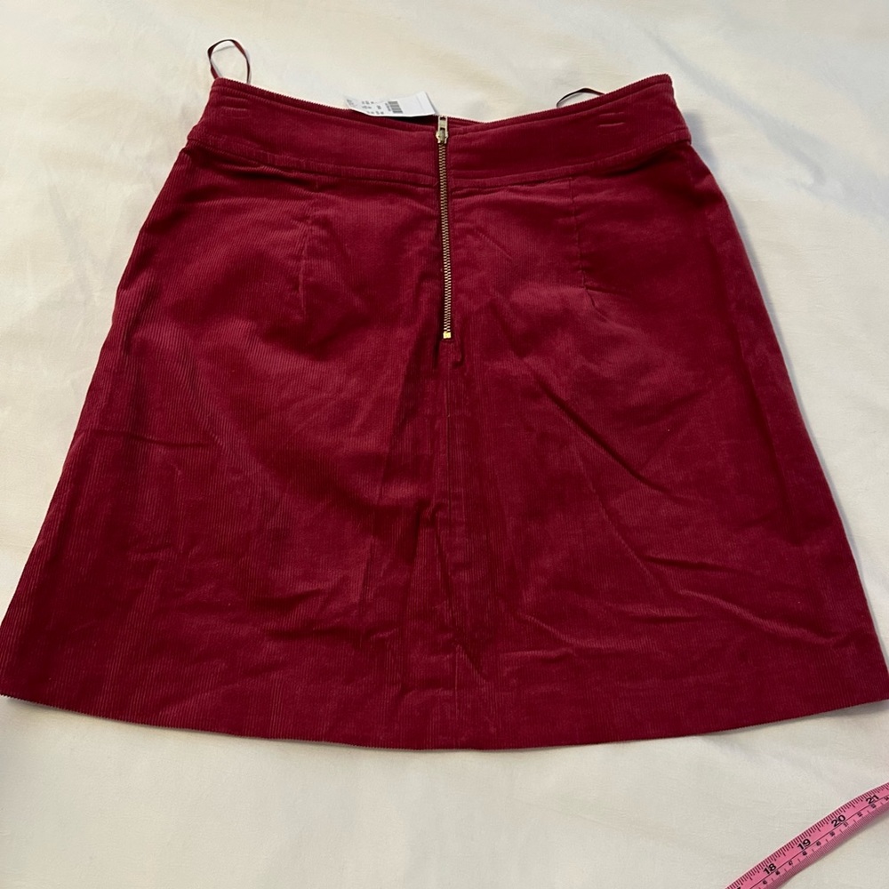 J Crew Mercantile Cordaroy Skirt